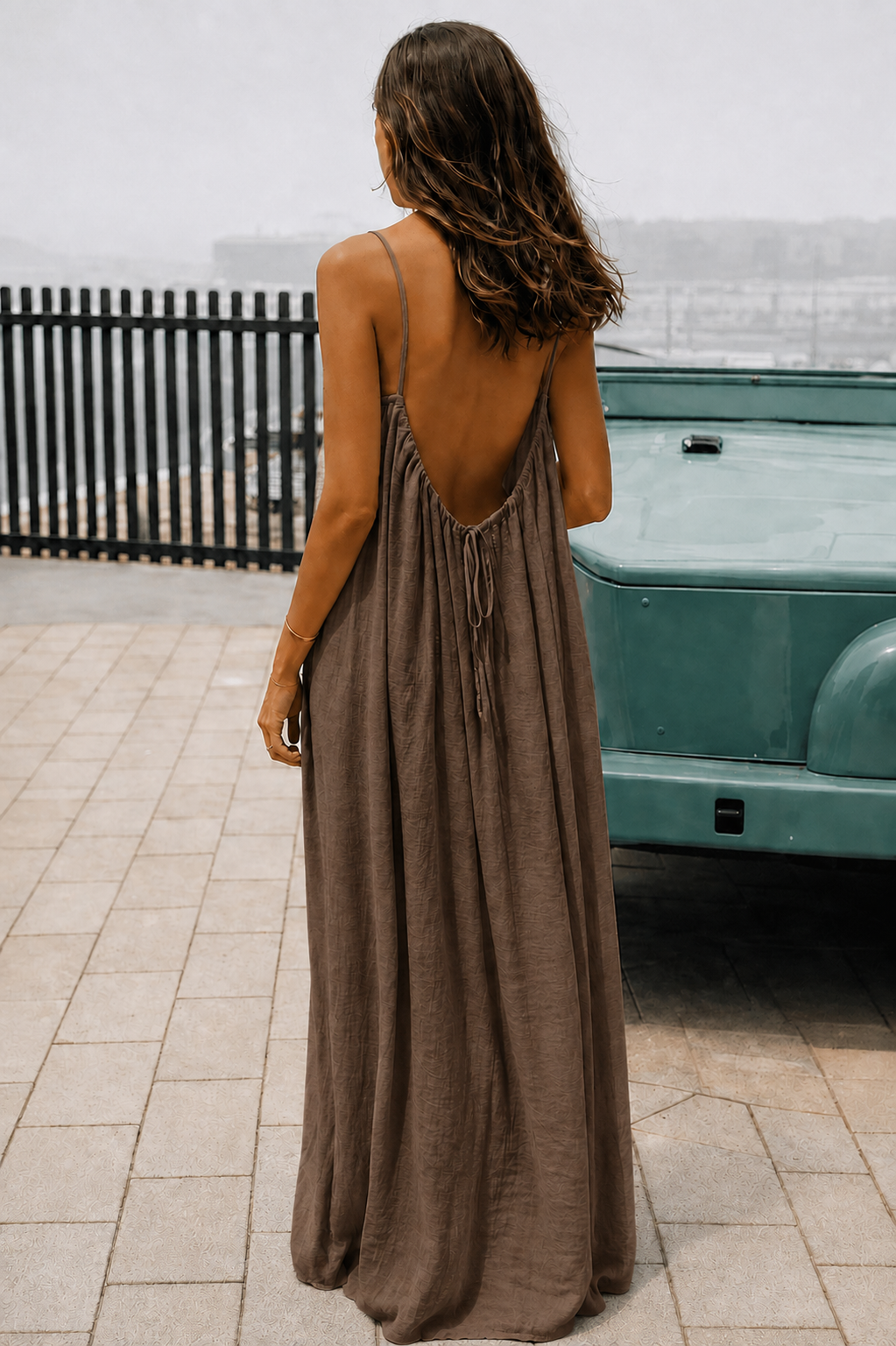 Backless Aura Mexi Dress